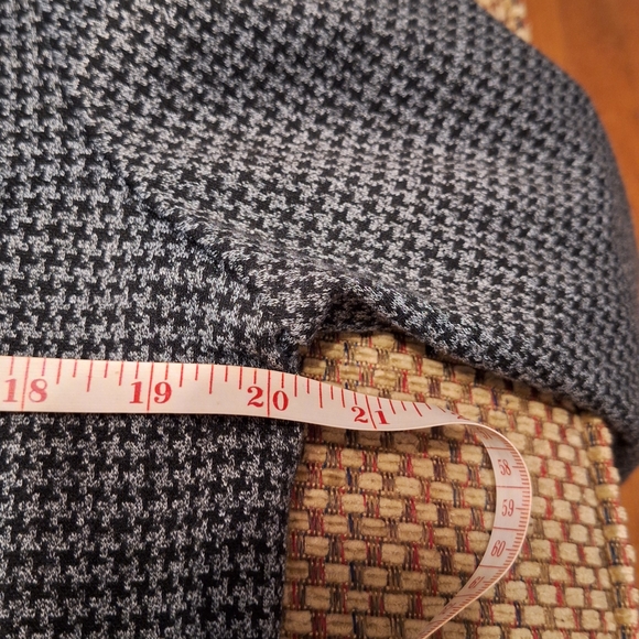 Philosophy By Republic Black and Gray Houndstooth Blazer Duster - Picture 5 of 11